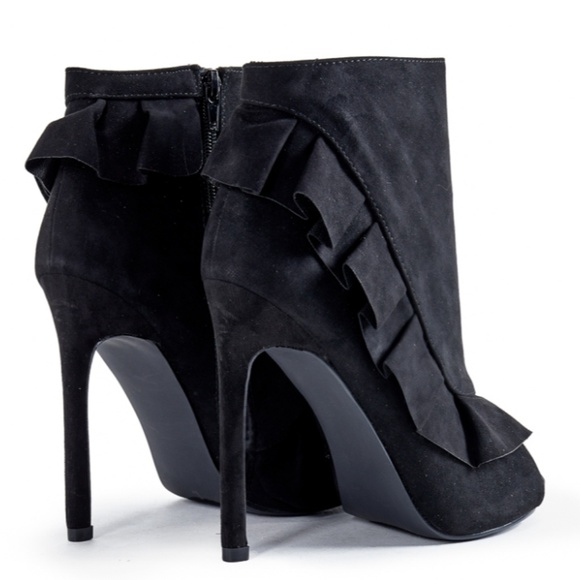 Super cute open toes heeled bootie - Picture 4 of 5